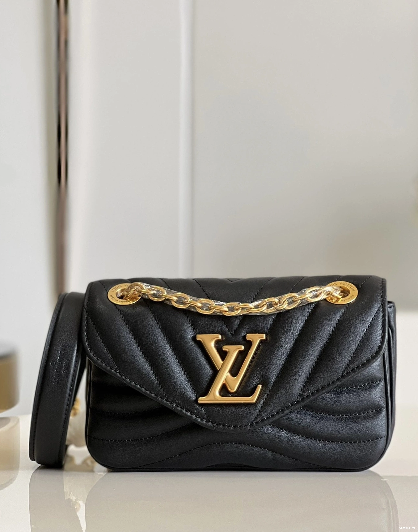 WIS NEW WAVE BAG PM CHAIN VUITTON LOUIS 0710